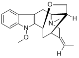 CAS # 125180-42-9, N-Methoxyanhydrovobasinediol, Na-Methoxyanhydrovobasinediol, Na-Methoxytaberpsychine