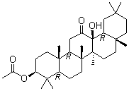 CAS # 125263-66-3, Rubiprasin B, (3beta)-3-(Acetyloxy)-13-hydroxy-oleanan-12-one