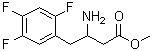 CAS 登录号：1253055-92-3, 3-氨基-4-(2,4,5-三氟苯基)丁酸甲酯