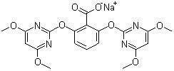 structure of CAS# 125401-92-5, 双草醚