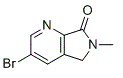 structure of CAS# 1254319-55-5, 3-溴-6-甲基-5,6-二氢-吡咯并[3,4-b]吡啶-7-酮
