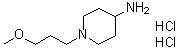 CAS # 1255098-75-9, 1-(3-Methoxypropyl)-4-piperidinamine hydrochloride (1:2)