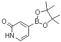 structure of CAS# 1256358-90-3, 4-(4,4,5,5-四甲基-1,3,2-二氧杂环戊硼烷-2-基)-2(1H)-吡啶酮