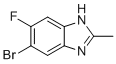 structure of CAS# 1256958-64-1, 5-溴-6-氟-2-甲基-1H-1,3-苯并二氮唑