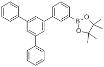 CAS # 1257248-43-3, 4,4,5,5-Tetramethyl-2-(5'-phenyl-[1,1':3',1''-terphenyl]-3-yl)-1,3,2-dioxaborolane