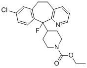 CAS # 125743-80-8, Loratadine EP Impurity F, 11-Fluoro dihydroloratadine,ethyl 4-(13-chloro-2-fluoro-4-azatricyclo[9.4.0.03,8]pentadeca-1(11),3(8),4,6,12,14-hexaen-2-yl)piperidine-1-carboxylate