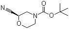 CAS # 1257850-78-4, (2R)-2-Cyano-4-morpholinecarboxylic acid tert-butyl ester