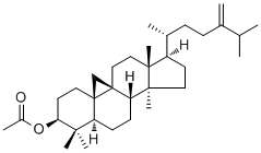 CAS # 1259-94-5, 24-Methylenecycloartanol acetate, 24-Methylene-5alpha-cycloartan-3beta-yl acetate