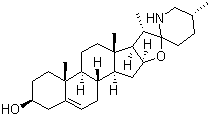 structure of CAS# 126-17-0, Solasodine
