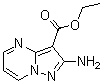 structure of CAS# 1260169-02-5, 2-氨基吡唑并[1,5-a]嘧啶-3-羧酸乙酯