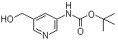 structure of CAS# 1260771-98-9, tert-Butyl 5-(hydroxymethyl)pyridin-3-ylcarbamate