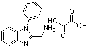 CAS 登录号：1260875-09-9, 1-苯基-1H-苯并咪唑-2-甲胺草酸盐