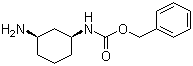CAS # 1261225-45-9, rel-N-[(1R,3S)-3-Aminocyclohexyl]carbamic acid benzyl ester, cis-Benzyl 3-aminocyclohexylcarbamate