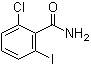 structure of CAS# 1261686-40-1, 2-氯-6-碘苯甲酰胺