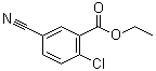 structure of CAS# 1261779-36-5, 2-氯-5-氰基苯甲酸乙酯