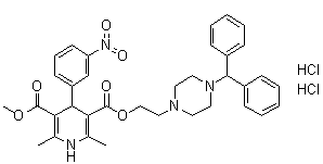CAS # 126229-12-7, Manidipine dihydrochloride