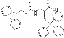 CAS # 1263046-25-8, 3-[[(9H-Fluoren-9-ylmethoxy)carbonyl]amino]-N-(triphenylmethyl)-L-alanine