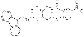 CAS # 1263047-22-8, (2S)-4-[(2,4-Dinitrophenyl)amino]-2-[[(9H-fluoren-9-ylmethoxy)carbonyl]amino]butanoic acid