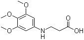 CAS # 126314-41-8, N-(3,4,5-Trimethoxyphenyl)-beta-alanine