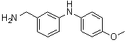 CAS # 1263284-49-6, 3-[(4-Methoxyphenyl)amino]benzenemethanamine
