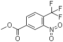 structure of CAS# 126541-81-9, 3-硝基-4-三氟甲基苯甲酸甲酯