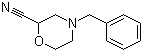 structure of CAS# 126645-52-1, 4-苄基吗啉-2-甲腈