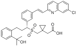 structure of CAS# 1266620-74-9, Montelukast Sulfone