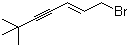 CAS 登录号：126764-15-6, 1-溴-6,6-二甲基-2-庚烯-4-炔