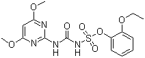 structure of CAS# 126801-58-9, 乙氧嘧磺隆