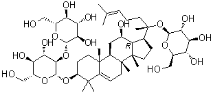 CAS 登录号：1268459-68-2, 5,6-二去氢人参皂苷 Rd