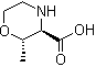 CAS 登录号：1268475-20-2, (2S,3R)-2-甲基-3-吗啉羧酸