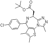 structure of CAS# 1268524-70-4, (+)-JQ-1