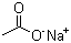 structure of CAS# 127-09-3, Sodium acetate