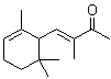 structure of CAS# 127-51-5, 3-Methyl-4-(2,6,6-trimethyl-2-cyclohexen-1-yl)-3-buten-2-one