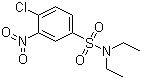 CAS # 127-53-7, 4-Chloro-N,N-diethyl-3-nitrobenzenesulfonamide