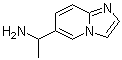 structure of CAS# 1270475-03-0, alpha-甲基咪唑并[1,2-a]吡啶-6-甲胺