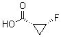 structure of CAS# 127199-13-7, (1R,2R)-2-氟环丙烷甲酸