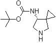 structure of CAS# 127199-44-4, N-(7R)-5-氮杂螺[2.4]庚烷-7-基-氨基甲酸叔丁酯