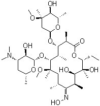 CAS # 127253-05-8, (9Z)-6-O-Methylerythromycin 9-oxime