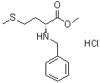 structure of CAS# 1272755-12-0, N-(苯基甲基)-D-蛋氨酸甲酯盐酸盐