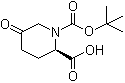 CAS # 1273565-12-0, (R)-1-(tert-Butoxycarbonyl)-5-oxopiperidine-2-carboxylic acid