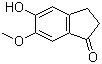 structure of CAS# 127399-78-4, 5-羟基-6-甲氧基-1-茚满酮