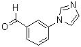 structure of CAS# 127404-22-2, 3-(1H-Imidazol-1-yl)benzaldehyde