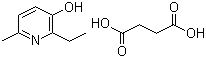CAS # 127464-43-1, Emoxypine succinate, Mexidol, 2-ethyl-6-methyl-3-pyridinol succinate