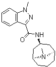 CAS # 127472-42-8, Granisetron impurity A, 2-Methyl-N-[(3-endo)-9-methyl-9-azabicyclo[3.3.1]non-3-yl]-2H-indazole-3-carboxamide
