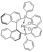 CAS # 127593-28-6, ((S)-2,2'-Bis(diphenylphosphino)-1,1'-binaphthyl)dichloropalladium, BINAP-PdCl2