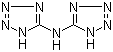 CAS # 127661-01-2, Bis(5-tetrazolyl)amine, Bis(tetrazol-5-yl)amine, Bis[1(2)H-tetrazol-5-yl]amine, N-(1H-Tetrazol-5-yl)-1H-tetrazol-5-amine, N-1H-Tetrazol-5-yl-1H-tetrazolyl-5-amine