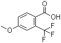 structure of CAS# 127817-85-0, 4-甲氧基-2-三氟甲基苯甲酸