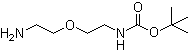 CAS 登录号：127828-22-2, [2-(2-氨基乙氧基)乙基]氨基甲酸叔丁酯