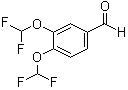 structure of CAS# 127842-54-0, 3,4-双(二氟甲氧基)苯甲醛
